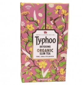 Typhoo Detoxing Organic Slim Tea  Box  20 pcs